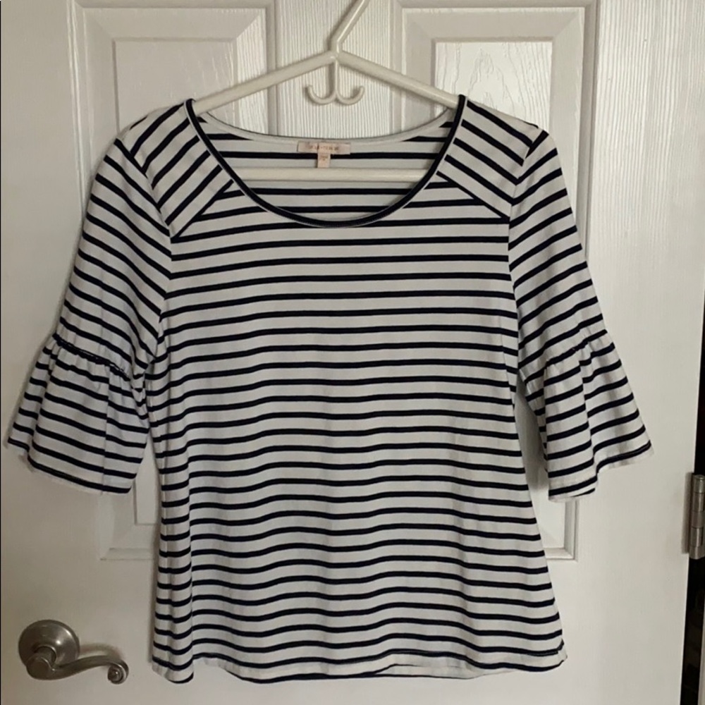 Skies are Blue Bell Sleeve shirt